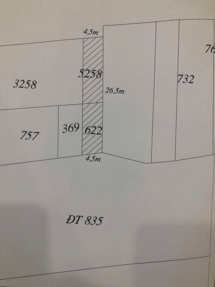 Đất thổ cư Mặt Tiền 835A - Xã Mỹ Lộc, 120m² - Giá chỉ 2.5 tỷ - Thương lượng chính chủ!