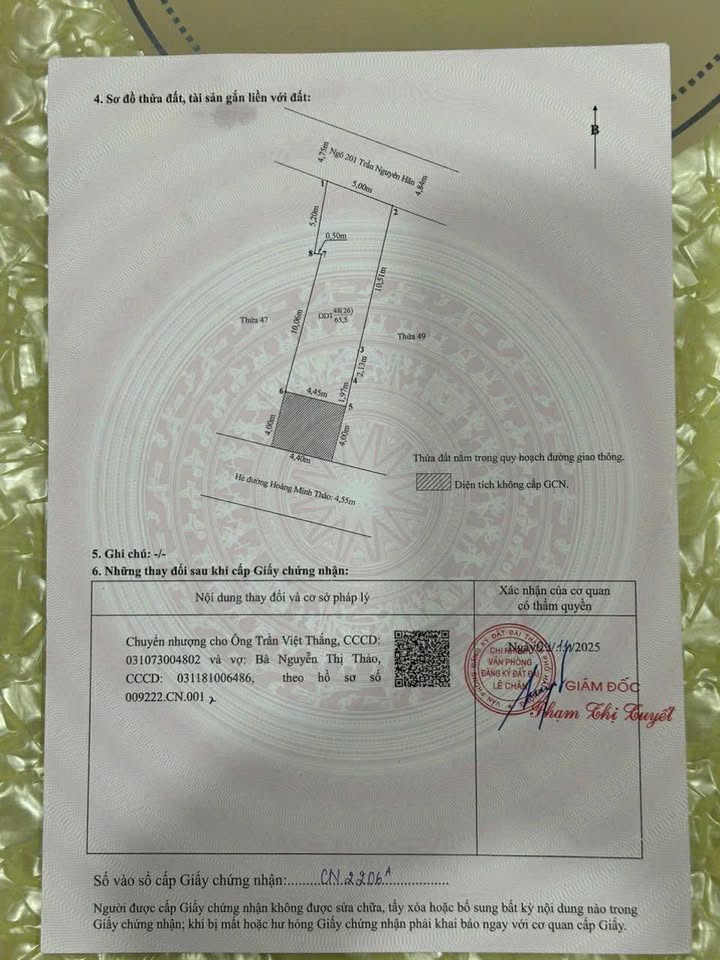 FrontHouse AI tại 61 Hoàng Minh Thảo, Hải Phòng, 83m² - Giá chỉ 11 tỷ!