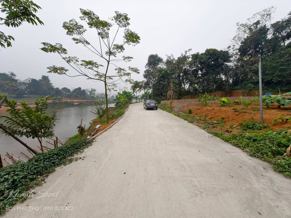 Đất nền mặt đường bê tông Việt Trì 88m² - View hồ thoáng mát, pháp lý rõ ràng!