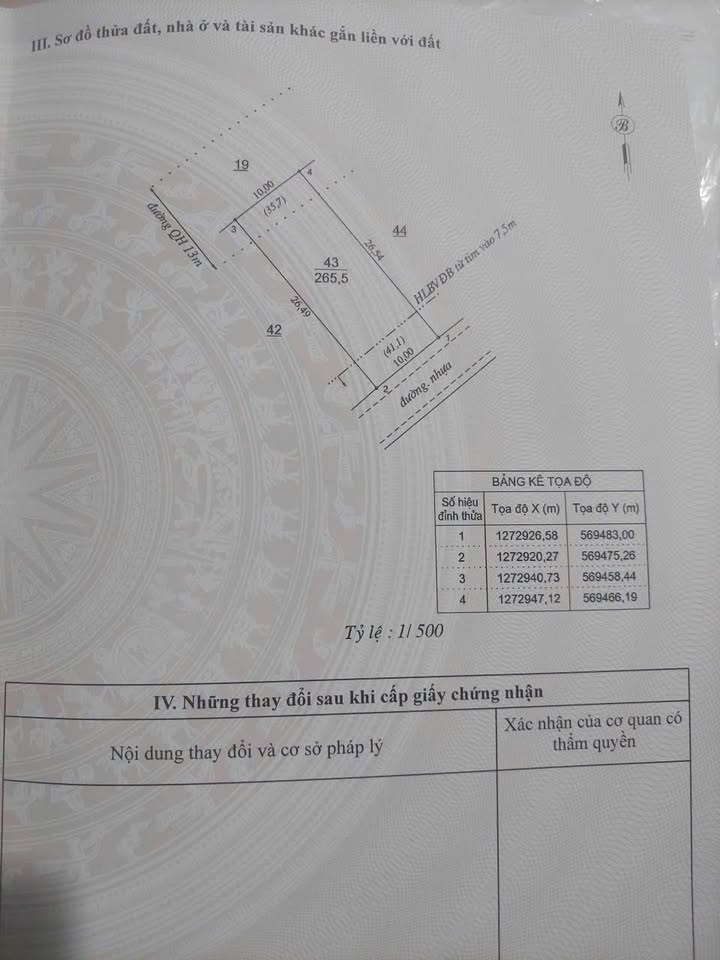 Đất nền Tiến Hưng, 260m² giá 1.6 tỷ - Đầu tư sinh lời ngay!