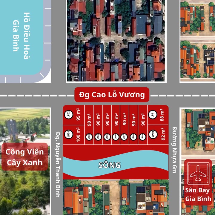 Đất nền Cao Lỗ Vương, Gia Bình 90m² giá thỏa thuận - Đầu tư an toàn, tiềm năng tăng giá!