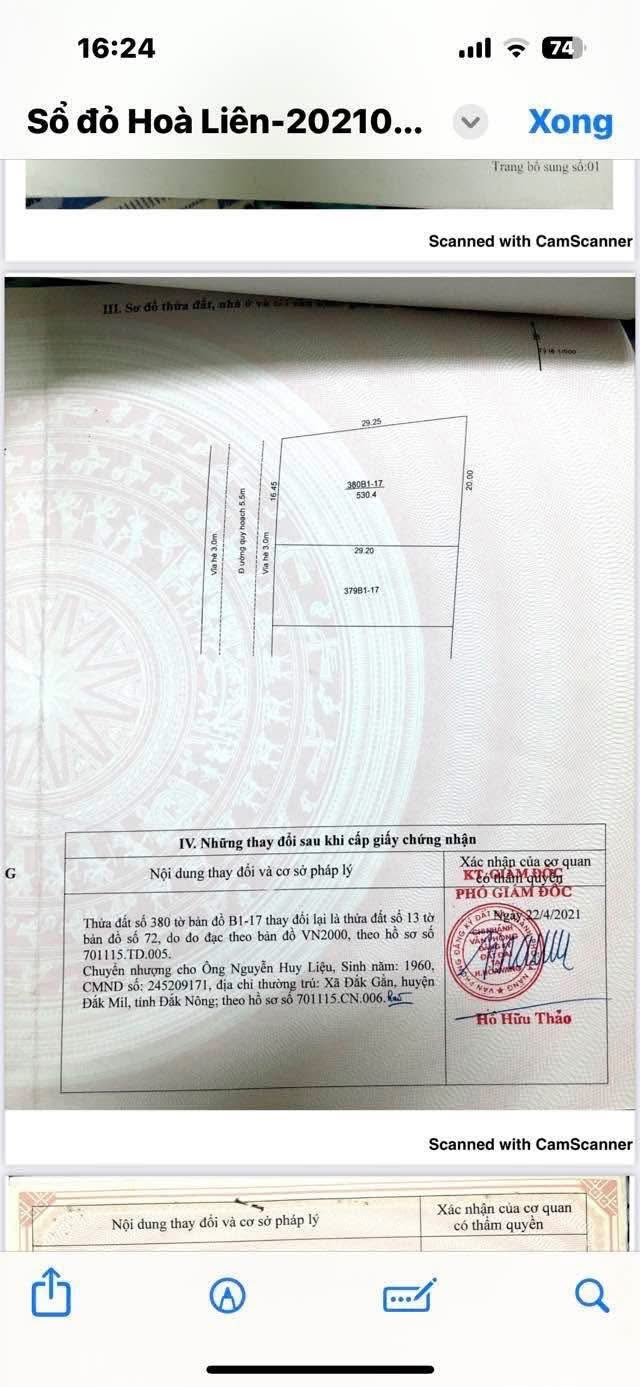 Đất nền 530m² tại Hòa Vang - Giá 8.9 tỷ - Chính chủ bán gấp!