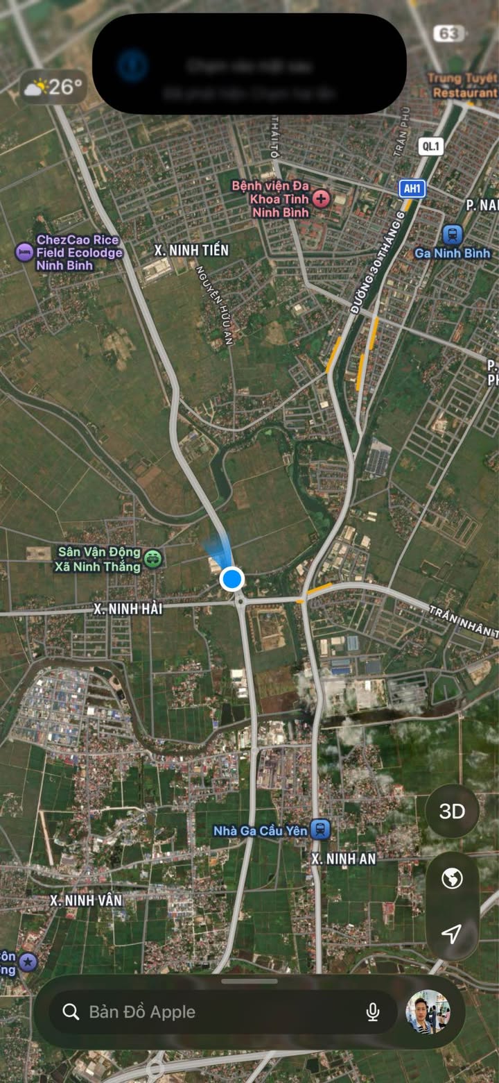 Đất kinh doanh tại đường vào Tam Cốc, Hoa Lư, Ninh Bình - Diện tích 1740m², giá thỏa thuận!