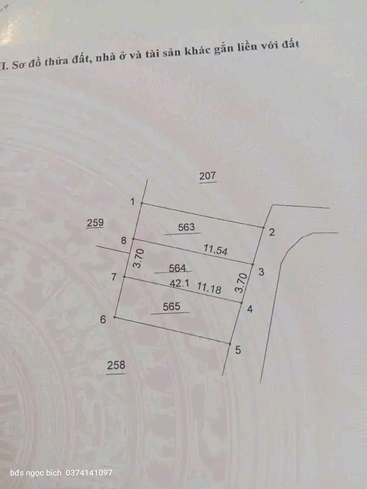 Đất nền 42.1m² ngõ ô tô vào xã Tam Hưng - Cơ hội đầu tư tuyệt vời!