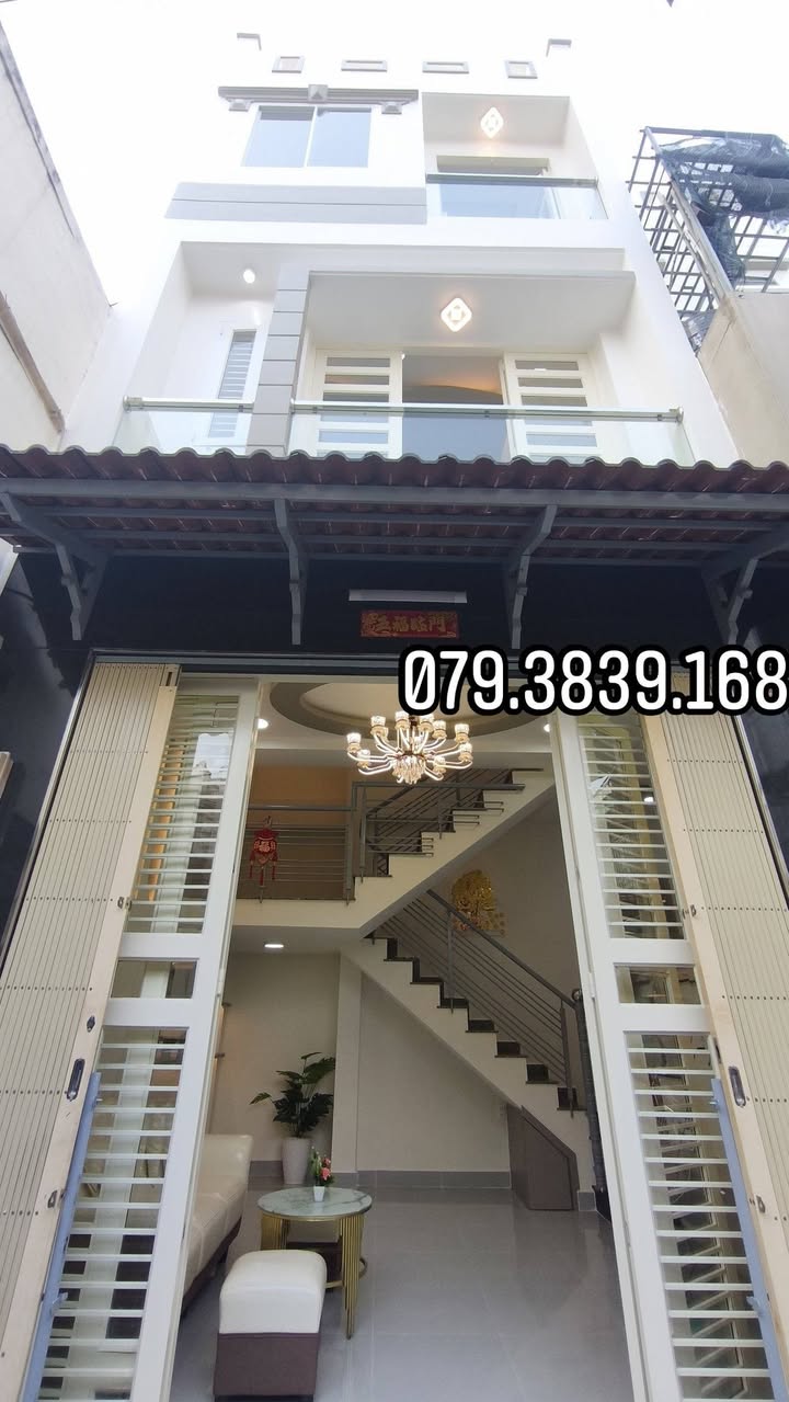 Nhà 4 tầng Tân Hòa Đông Quận 6, 33m² giá 5.1 tỷ - Gần hẻm xe hơi!