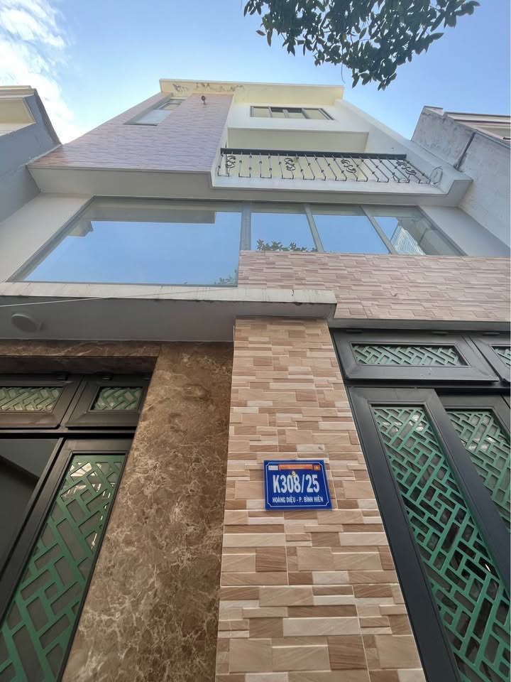 Nhà 4 tầng tại 308 Hoàng Diệu, Đà Nẵng, 58m² giá 5.95 tỷ - Kiệt ô tô thuận tiện!