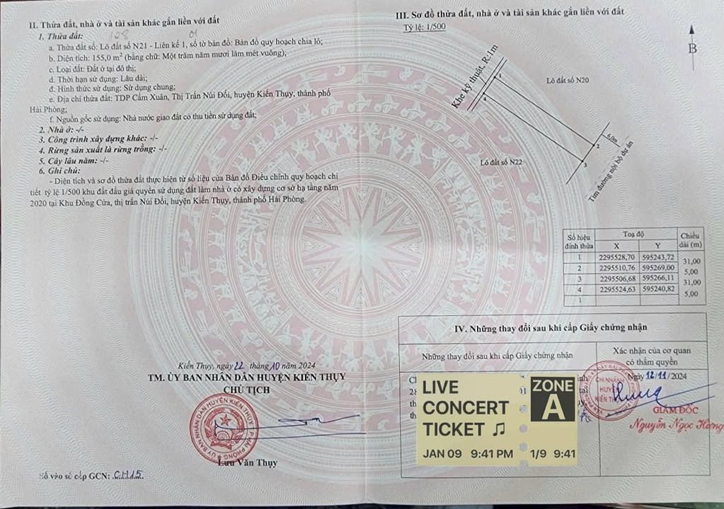 Đất đấu giá LK1 N21, Kiến Thụy, Hải Phòng 155m² - Vị trí trung tâm tiện lợi!