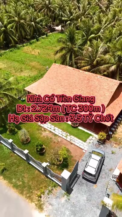 Đất nông nghiệp 2724m² tại Tân Phú Đông giá chỉ 3,3 tỷ - Cơ hội đầu tư tuyệt vời!