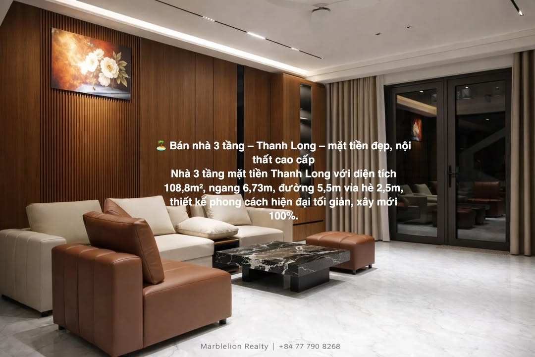 Bán nhà 3 tầng mặt tiền Thanh Long 108m² giá 13.9 tỷ - Đầu tư sinh lời hấp dẫn!