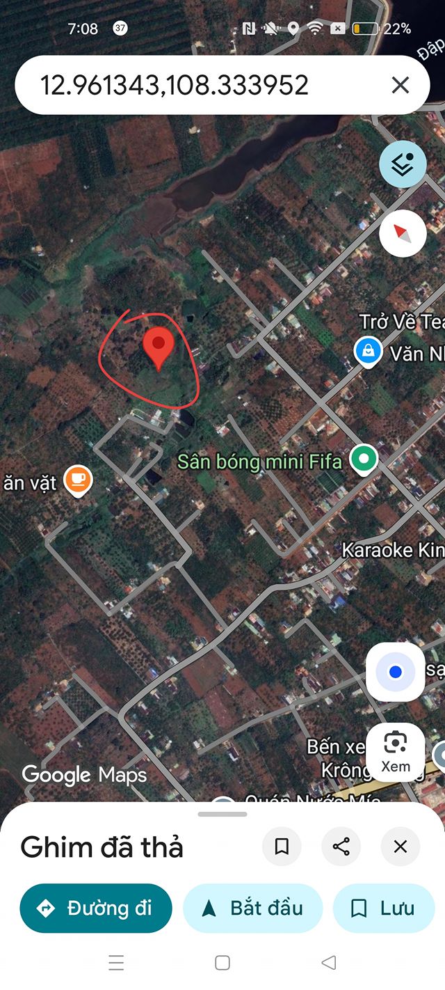 Đất Farm xã Ea Hồ, huyện Krông Năng 2016m² giá 3 tỷ - Đầu tư sinh lời hấp dẫn!