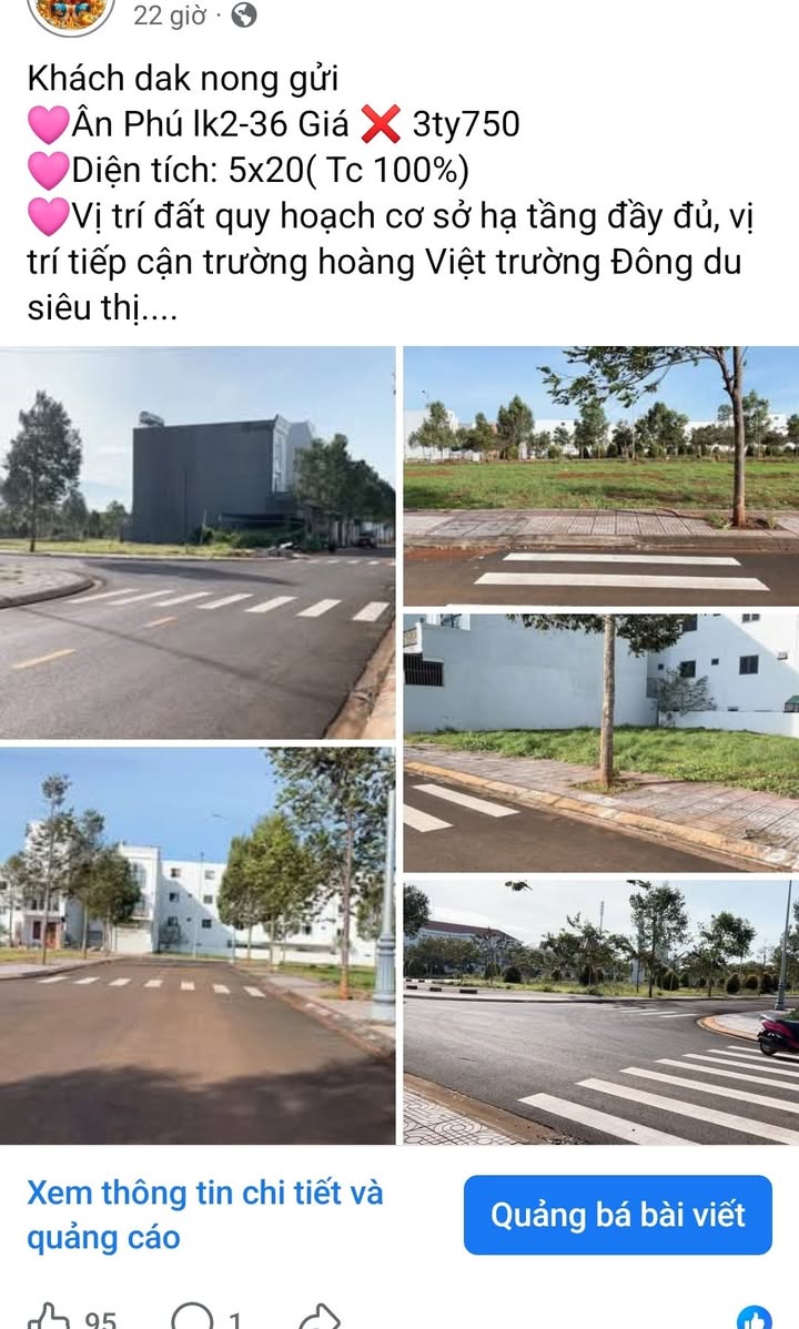 Đất nền Khu Ân Phú, Tân An, 82m² chỉ 1.7 tỷ - Cơ hội đầu tư hấp dẫn!