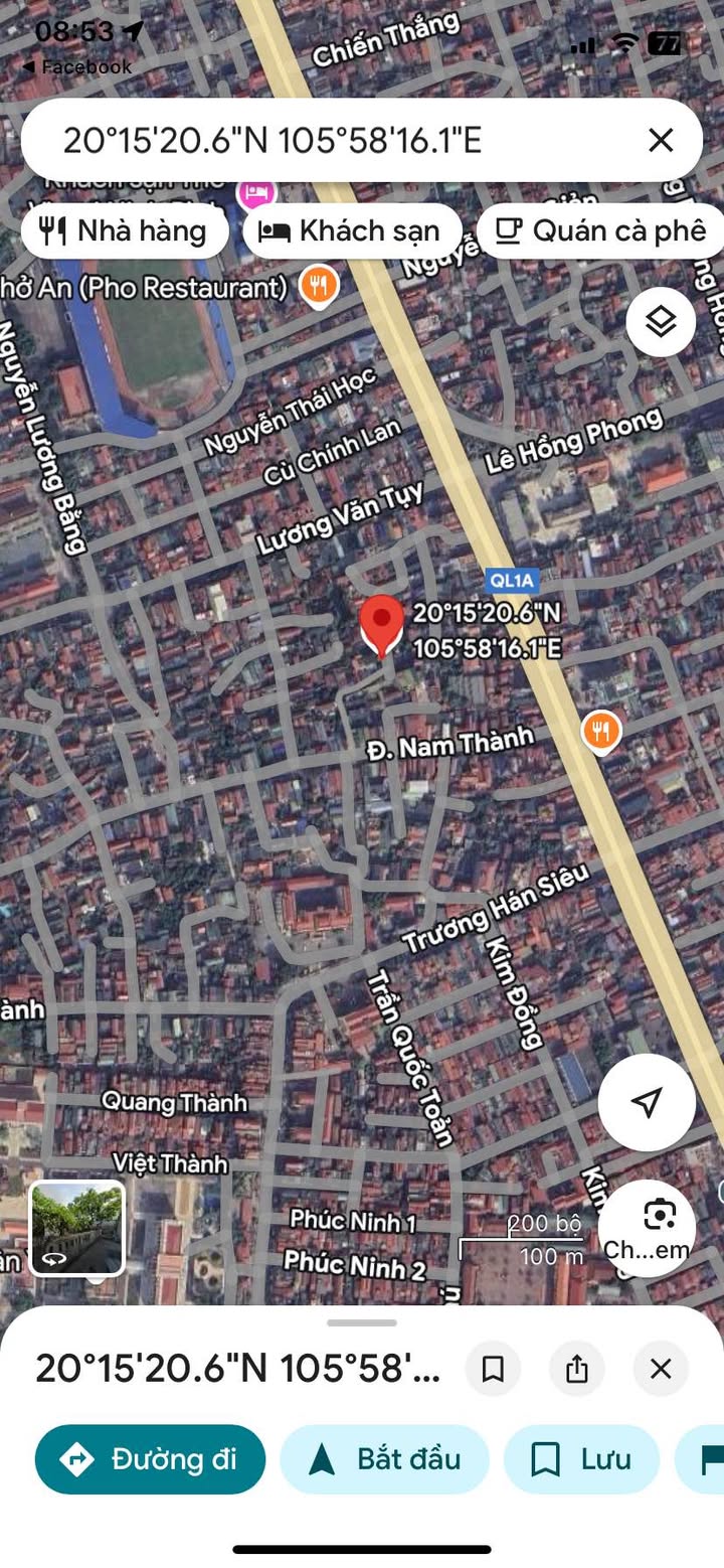 Đất nền trung tâm Thành phố Ninh Bình 45m² giá 1.9 tỷ - Cơ hội đầu tư hấp dẫn!