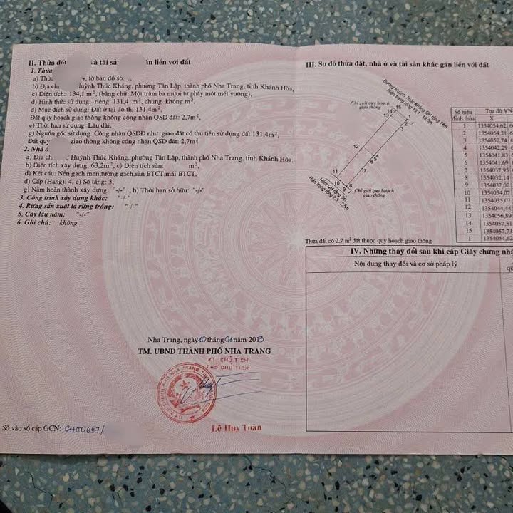 Nhà phố 3 tầng tại Nha Trang 134m² giá 18.1 tỷ - Đầu tư kinh doanh sinh lời!