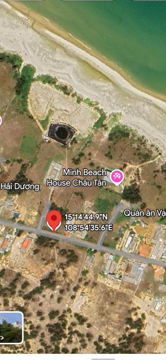 Đất nền 150m² xã Bình Châu giá chỉ 1.5 tỷ - Cách biển Châu Tân vài trăm mét!