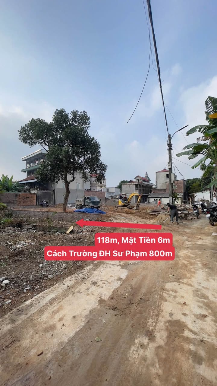 Đất thổ cư Xuân Hoà, Phúc Yên 78,5m² giá 1,75 tỷ - Vị trí đắc địa cho đầu tư