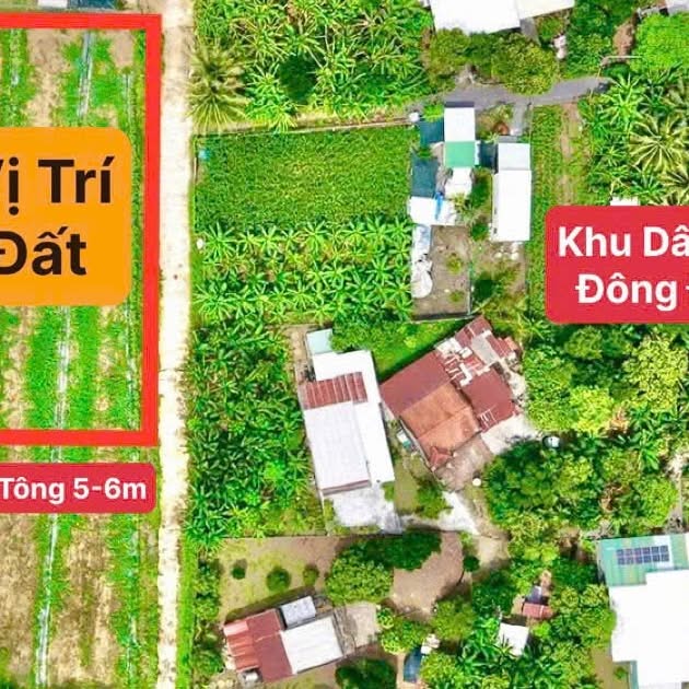 Đất thổ cư xã Diên Phước 140m² giá 780 triệu - Đầu tư sinh lời hấp dẫn!