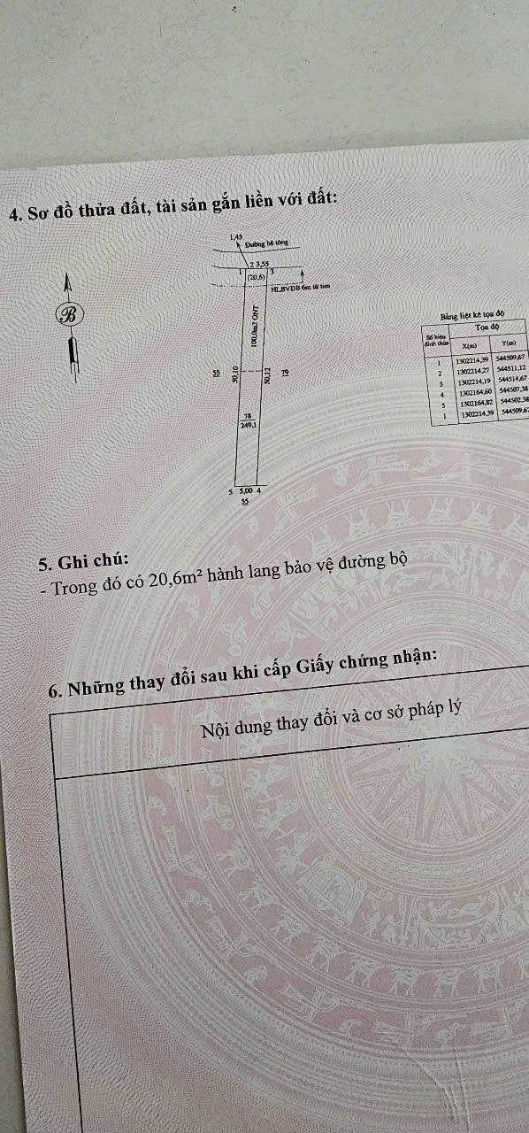 Đất thổ cư 250m² tại Huyện Đồng Phú, Bình Phước - Giá chỉ 250 triệu!