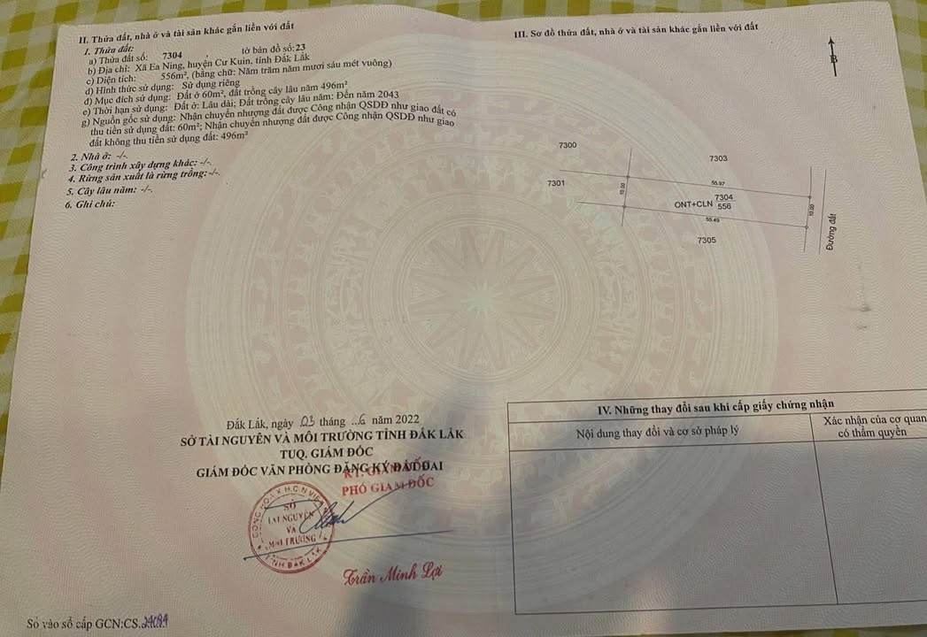 Đất nền Huyện Cư Kuin 550m² giá 800 triệu - Sổ đỏ chính chủ