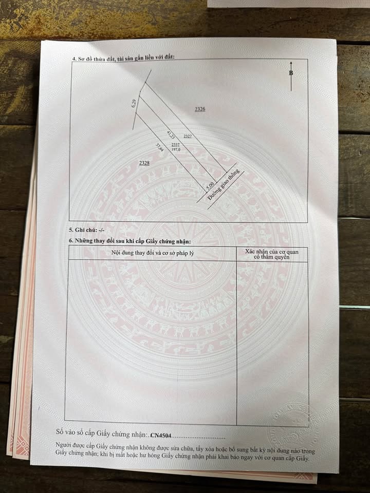 Đất thổ cư 197m² Xã Thịnh Đức giá 5 tỷ - Đầu tư sinh lời lý tưởng!