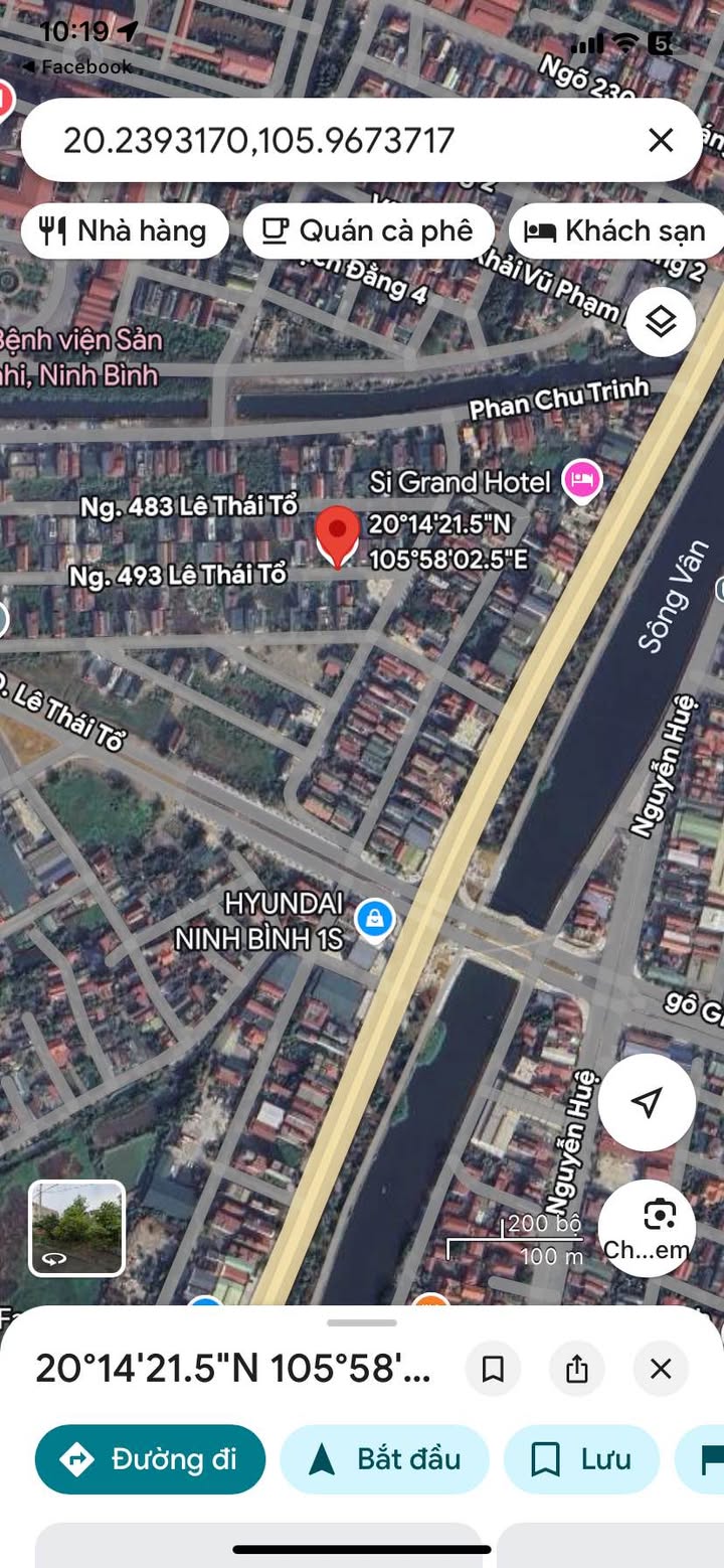 Đất Phúc Trì Ninh Bình 90m² giá 4 tỷ - Đối diện bệnh viện Sản Nhi