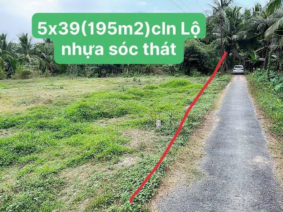 Đất nền Ấp Sóc Thát, 195m² giá 310 triệu - Cơ hội đầu tư tuyệt vời!