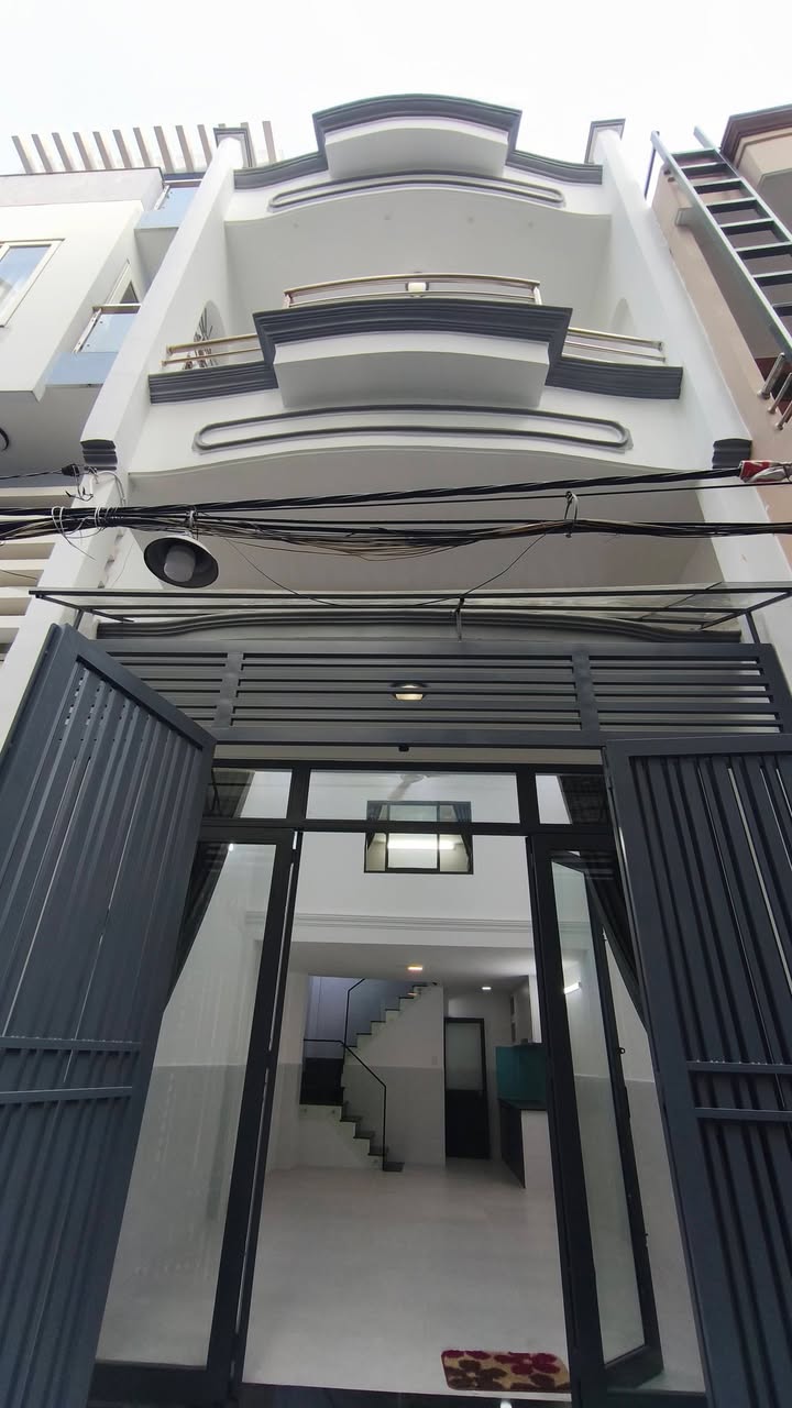 Nhà 3 tầng Hẻm 4m Lũy Bán Bích Tân Phú 38.8m² giá 6.55 tỷ - Ô tô tận cửa!