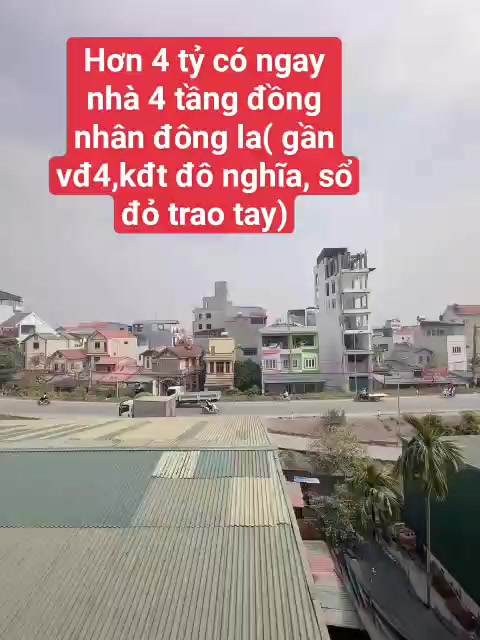 Nhà 4 tầng Đồng Nhân, 31m² giá 4 tỷ - Đầu tư sinh lời ổn định!