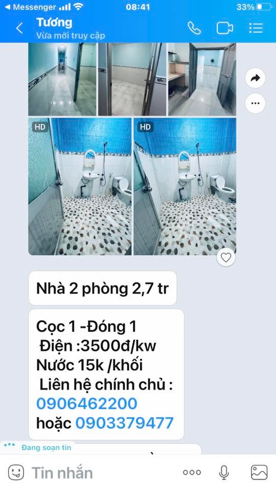 Nhà trọ cho thuê tại Phường Thanh Hải, Phan Thiết - Mát mẻ, rộng rãi, phù hợp gia đình nhỏ!