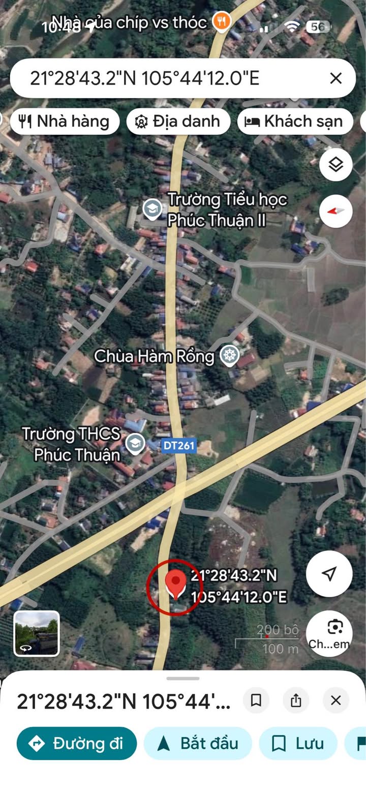 Đất nền Phúc Thuận, Phổ Yên 200m² giá 2.1 tỷ - Sổ hồng chính chủ!