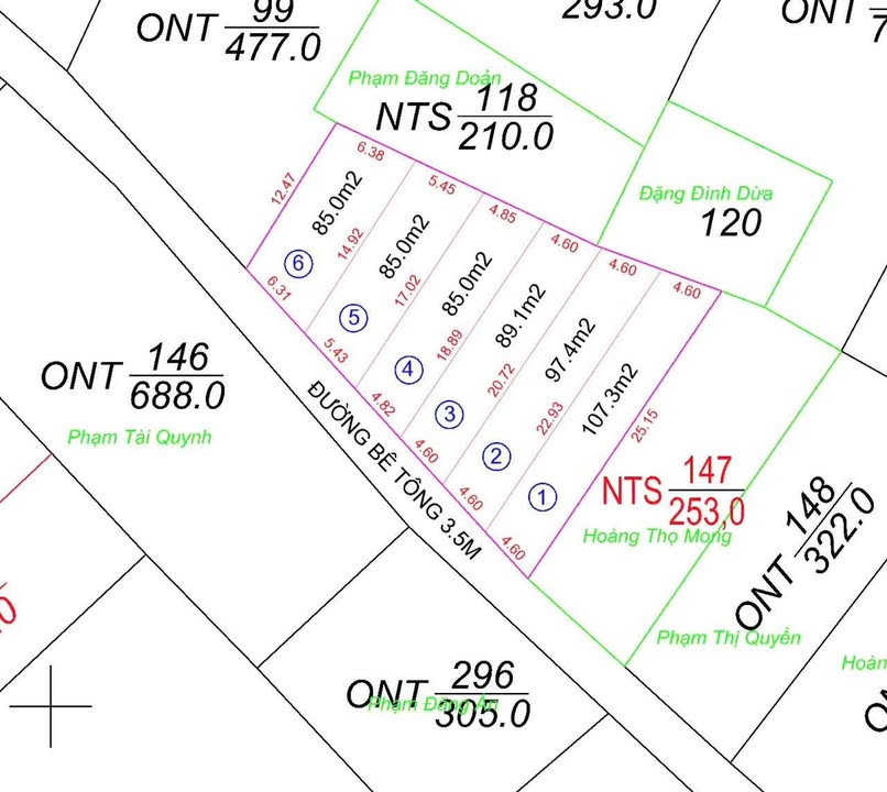 Đất nền dự án Tân Lãng, Lương Tài 89m² giá 1.6 tỷ - Đầu tư sinh lời nhanh!