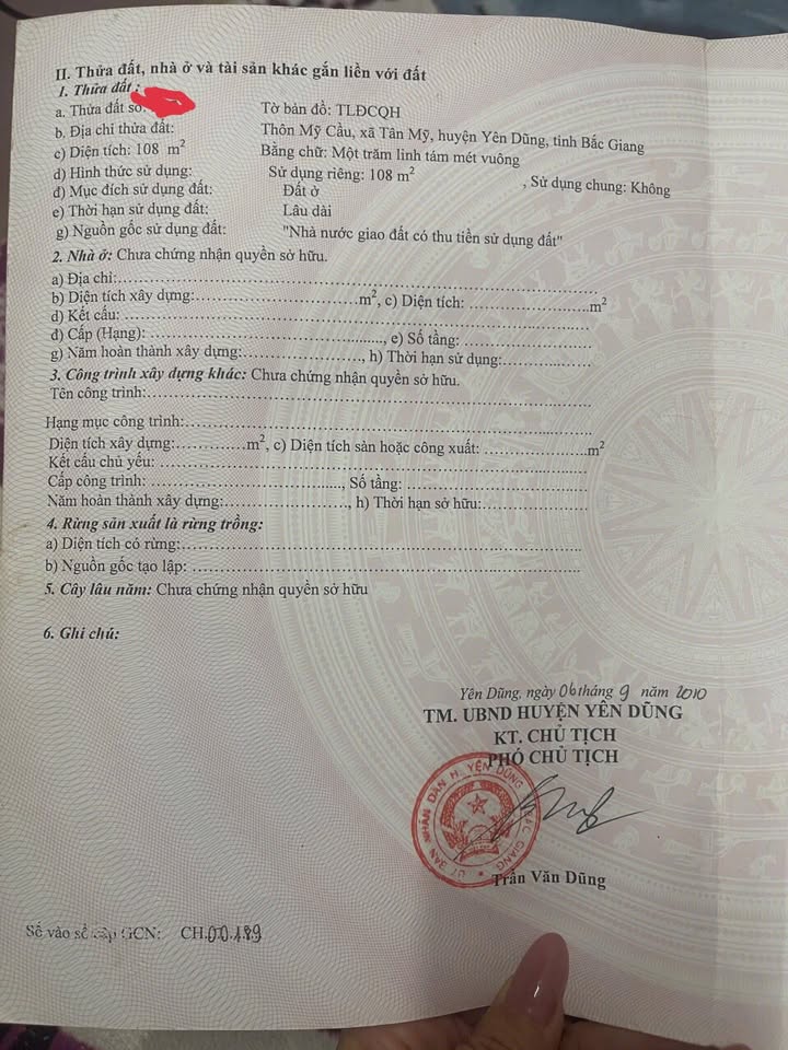 Đất nền Mỹ Cầu, Tân Mỹ Bắc Giang 108m² giá 3 tỷ - Đầu tư tiềm năng!