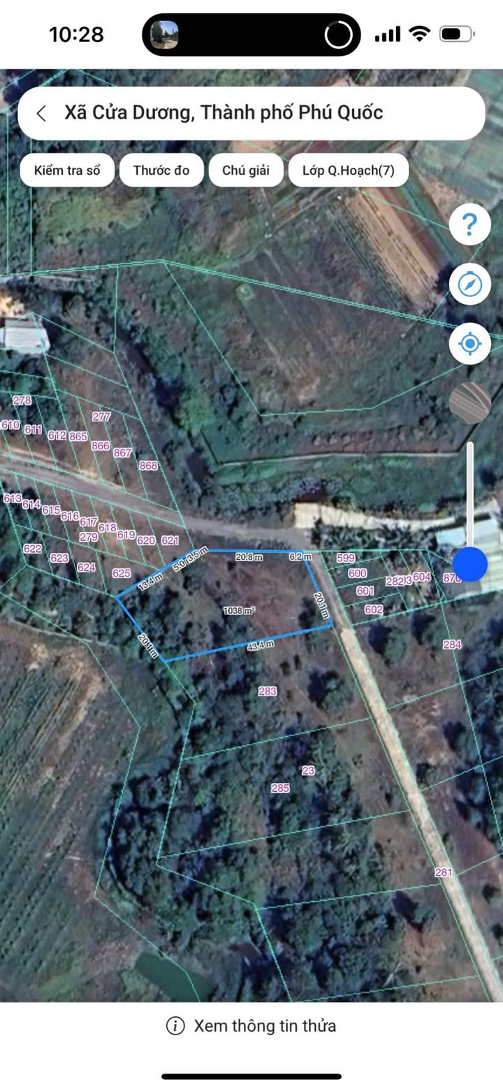 Đất Cây Thông, Phú Quốc 1000m² giá 2.6 tỷ - Lô góc quy hoạch đẹp