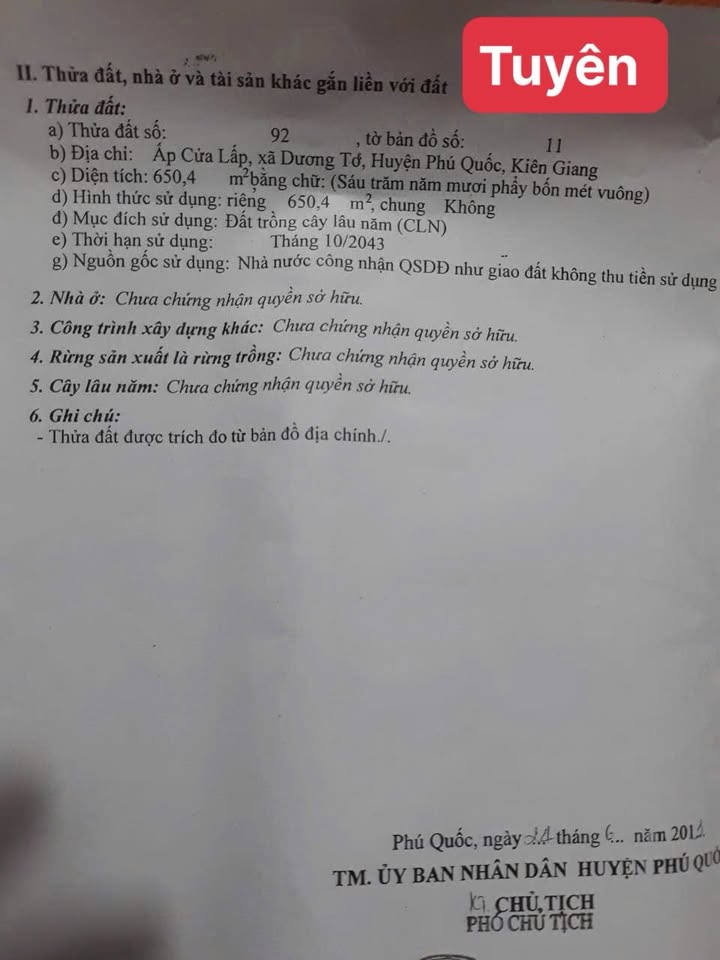 Đất nền lô góc 650m² tại Chùa Ông Cửa Lấp - Đầu tư sinh lời hấp dẫn!