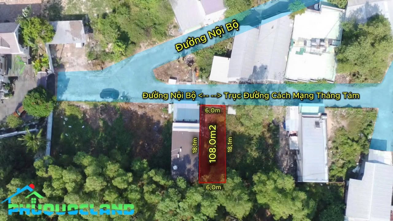 Đất trung tâm Phú Quốc 108m² giá thỏa thuận - Cơ hội hiếm cho nhà đầu tư!