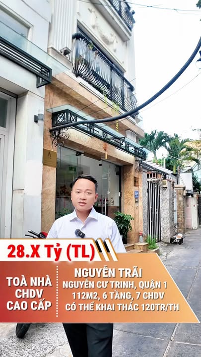 Căn hộ cao cấp Nguyễn Trãi - Nguyễn Cư Trinh, Quận 1 - 112m² giá 28 tỷ - Thiết kế hiện đại!