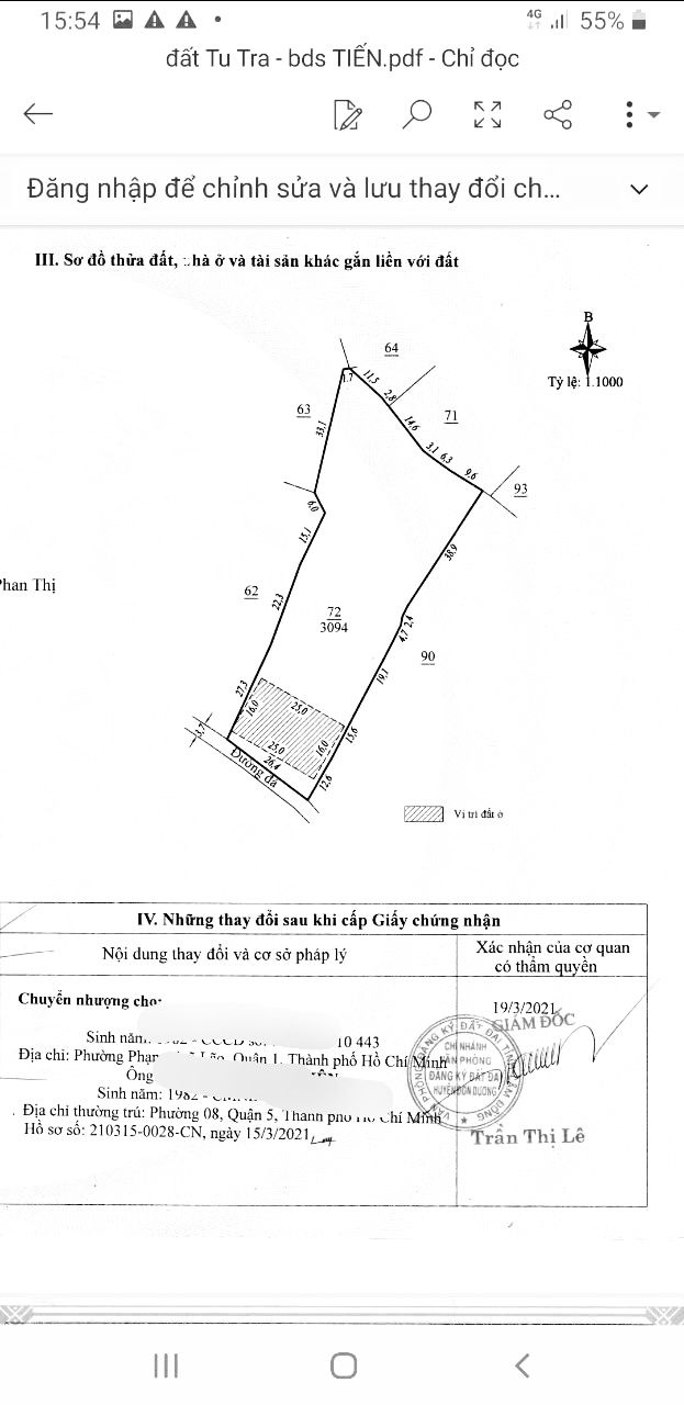 Đất thổ cư 3094m² tại xã Tu Tra, huyện Đơn Dương - Giá chỉ 2.3 tỷ!