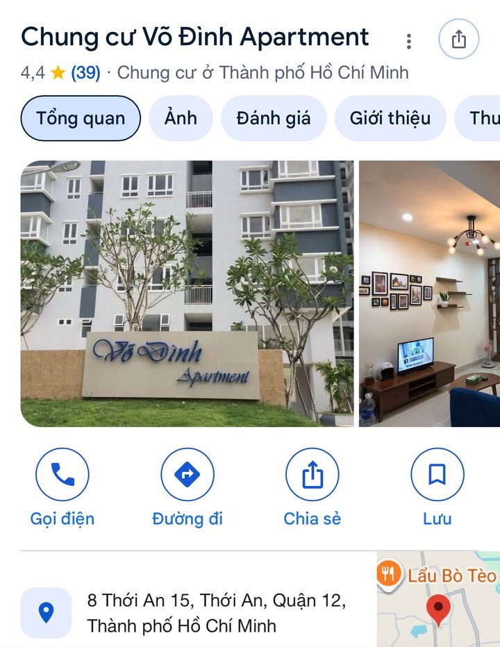 Căn hộ Võ Đình, Lê Văn Khương, Q12, 56m² giá 1.8 tỷ - Môi trường sống lý tưởng!