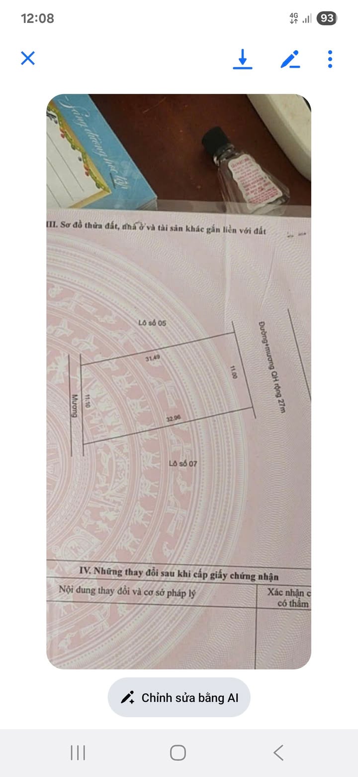 Đất thổ cư xã Cẩm Lạc 352m² giá 1 tỷ - Cơ hội đầu tư hấp dẫn!