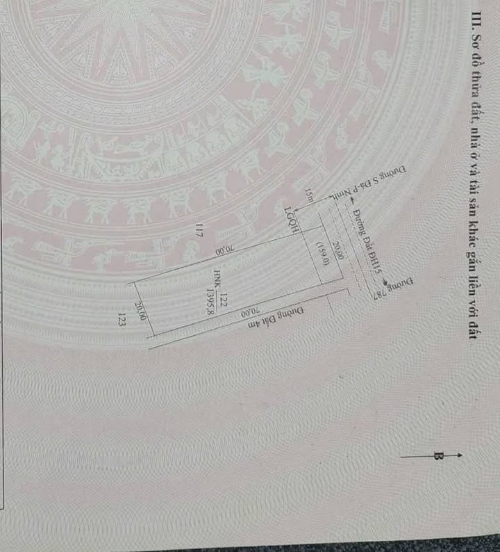 Đất nền DMC, Phước Ninh, Tây Ninh 1400m² giá 1.2 tỷ - Lô góc 2 mặt tiền đẹp