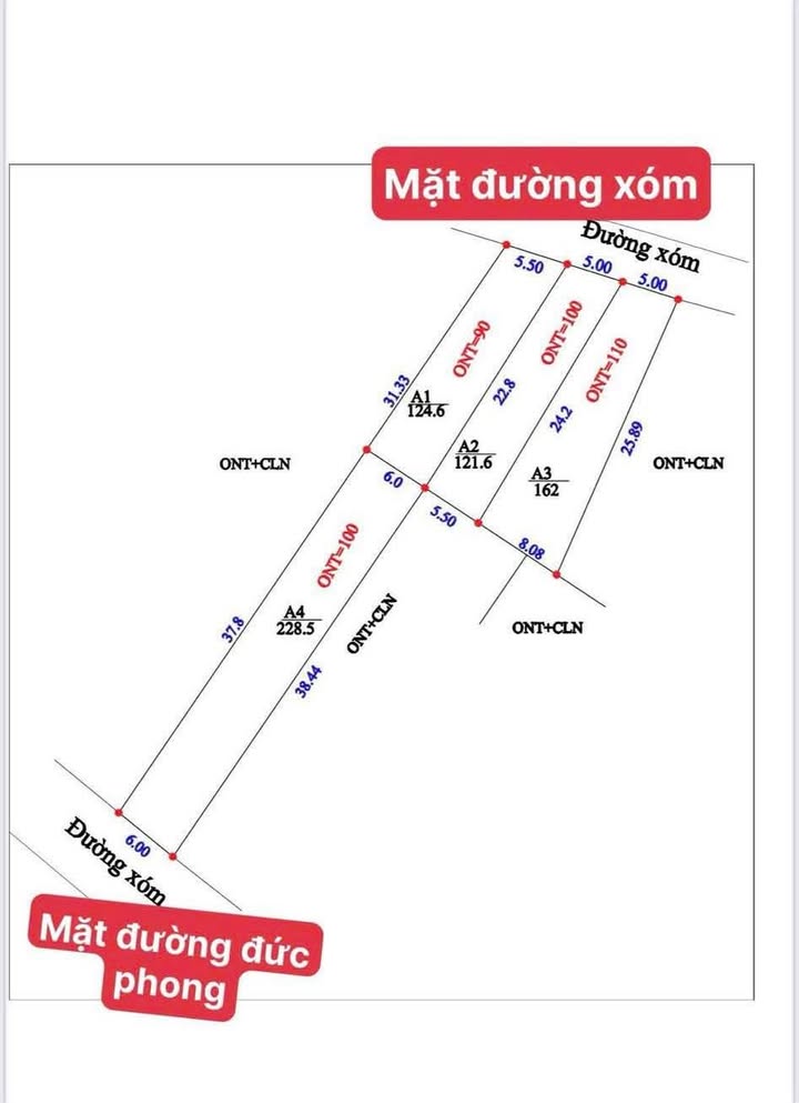 Đất nền KCN Vạn Xuân 162m² giá 800 triệu - Đầu tư sinh lời ngay!