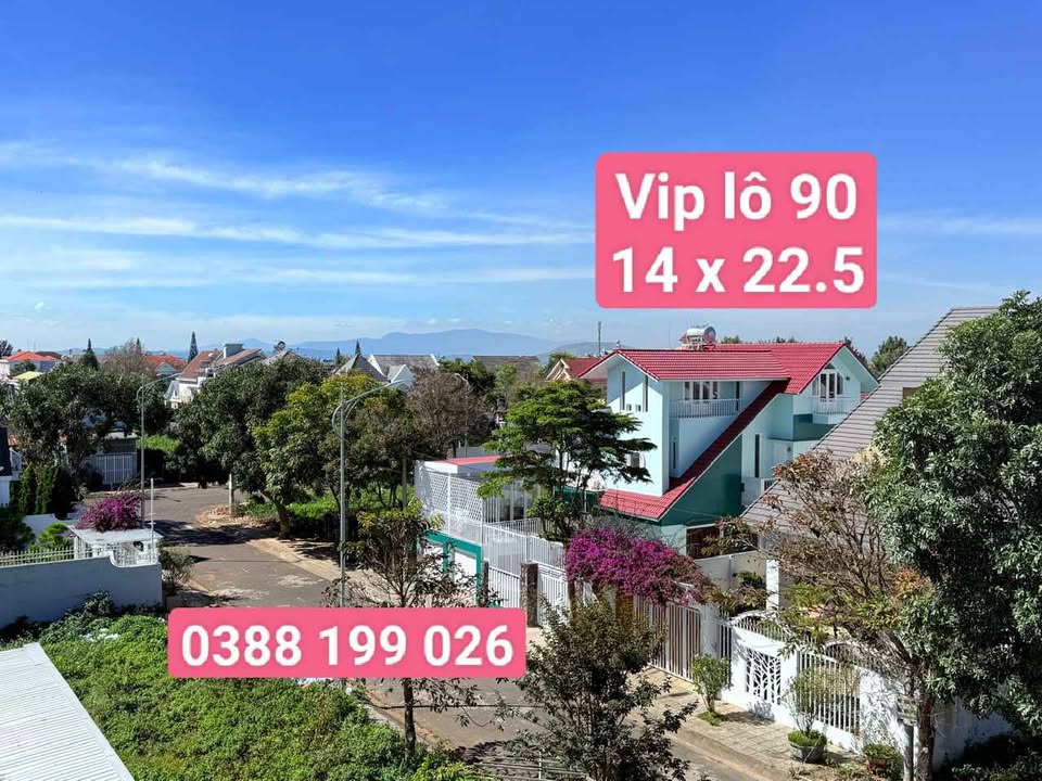 Biệt thự lô 90 Thị trấn Liên Nghĩa, Huyện Đức Trọng 315m² giá 8 tỷ - Cơ hội đầu tư hiếm có!