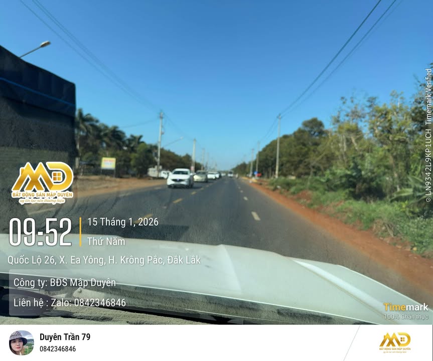 Đất nền 2 mặt tiền đường nhựa Thị trấn Phước An 25m² giá 1 tỷ - Cơ hội đầu tư tuyệt vời!