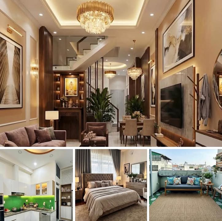 Nhà 4 Tầng Hẻm Ô Tô Đường Âu Cơ - Tân Bình 40m² giá 7.2 tỷ - Đầu tư sinh lời lý tưởng!