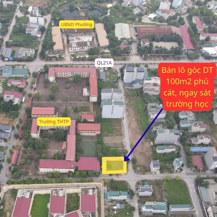 Đất nền Phú Cát 100m² giá chỉ 2.5 tỷ - Sổ đỏ chính chủ, vị trí đắc địa!