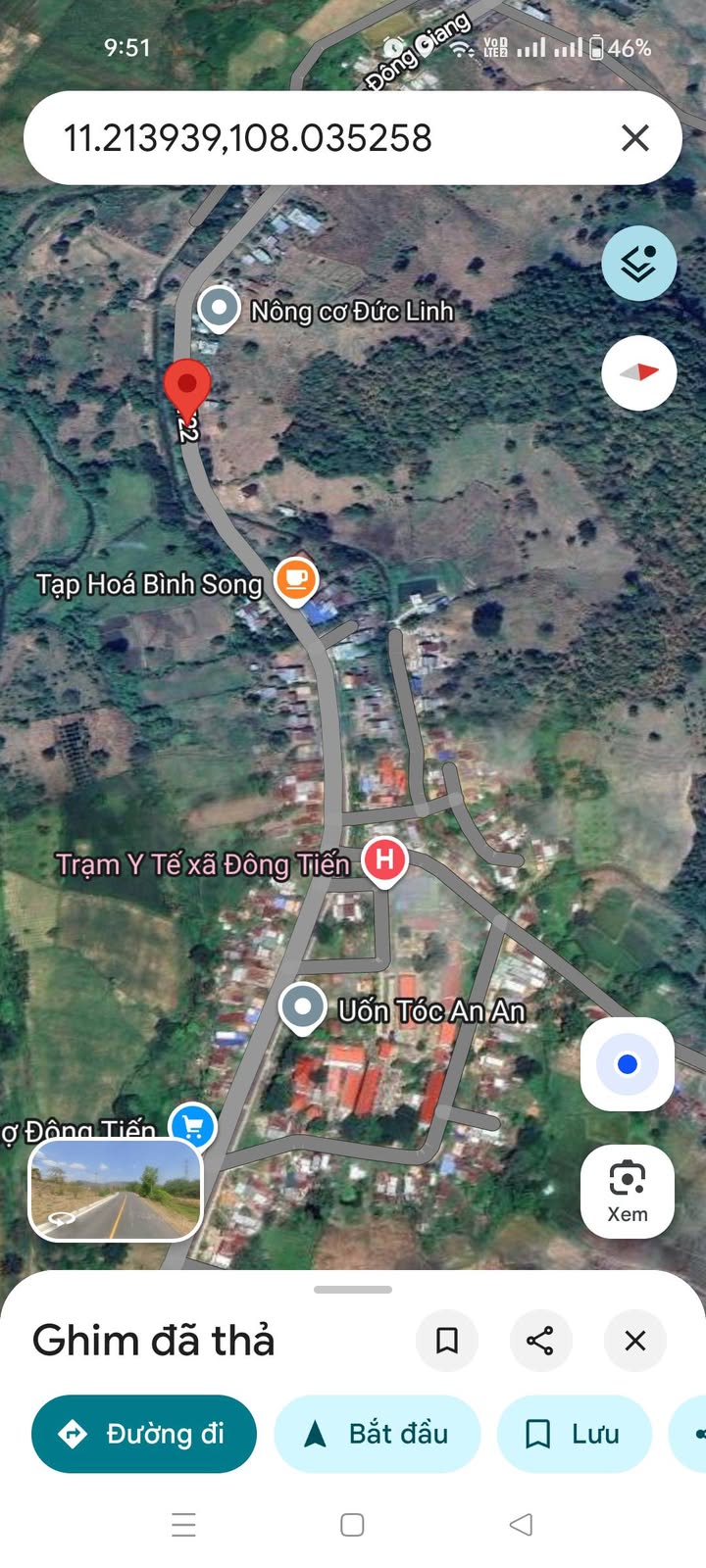 Đất nền thổ cư 458m² tại xã Đông Tiến, giá chỉ 5.5 tỷ - Đầu tư sinh lời ngay!