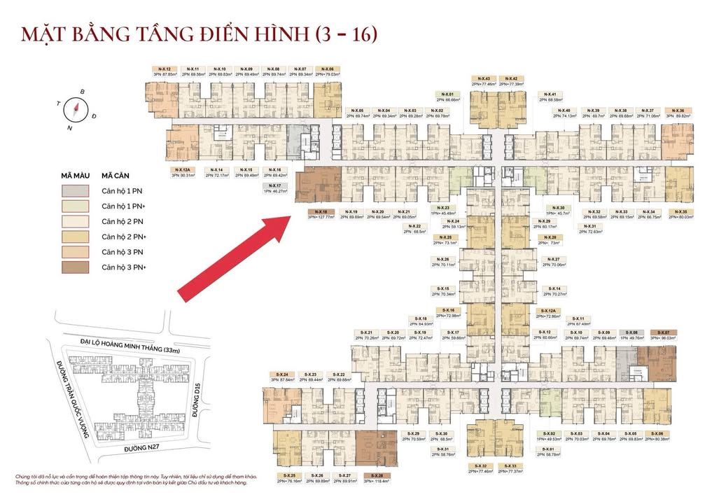 Căn hộ FPT Plaza Đà Nẵng 90m² giá thỏa thuận - Nội thất cao cấp, miễn phí 2 năm phí quản lý!