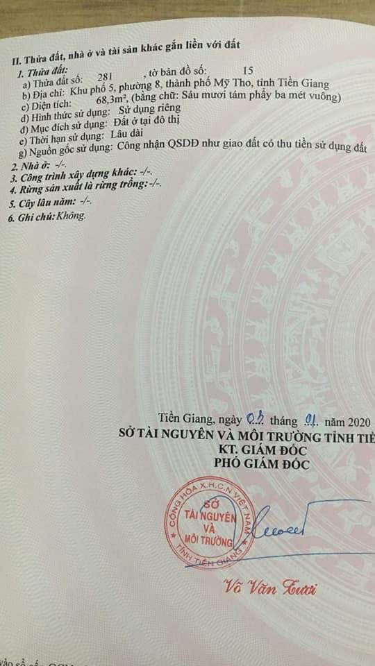 Nhà cũ đường Diệp Minh Tuyền, Mỹ Tho 84m² giá 1.1 tỷ - Cơ hội sở hữu ngay!