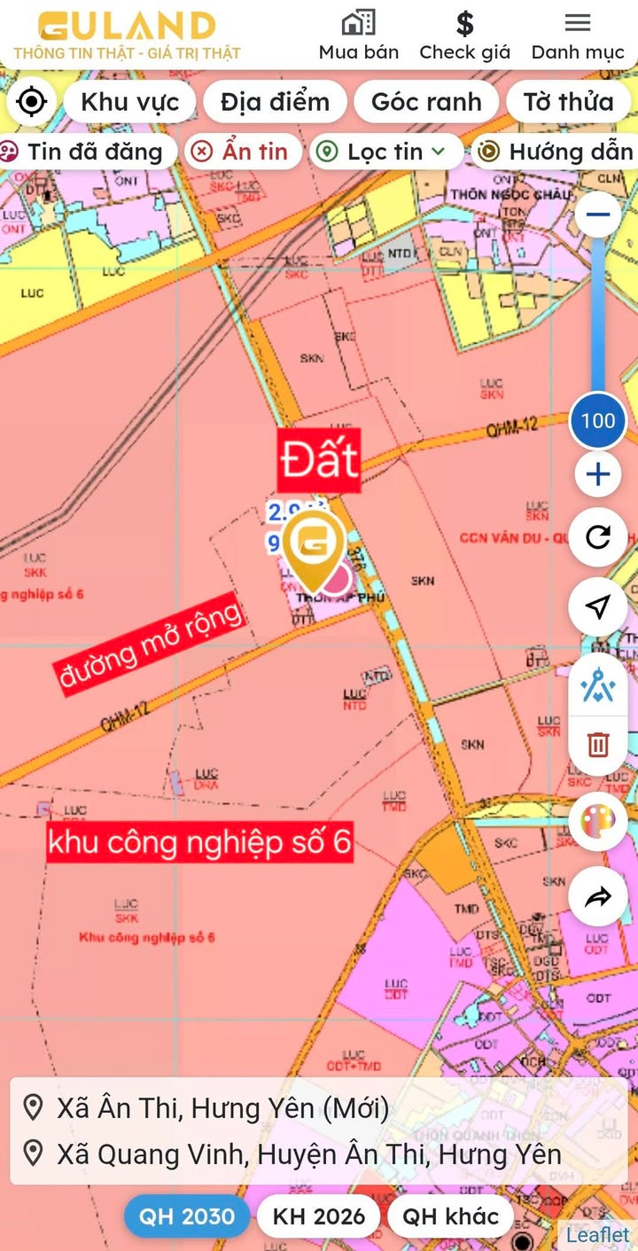 Đất nền 129m² tại Ân Thi, giá 2 tỷ - Đầu tư sinh lời hấp dẫn!