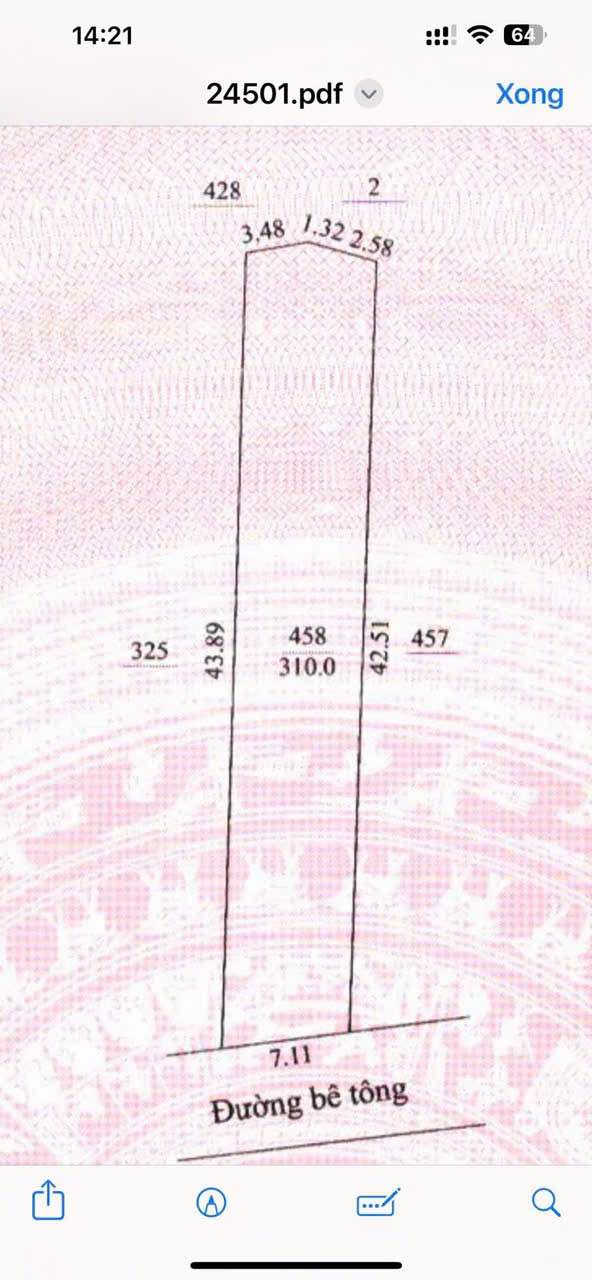 Đất nền Phú Thượng Đà Nẵng 310m² giá 1.95 tỷ - Đường bê tông rộng rãi