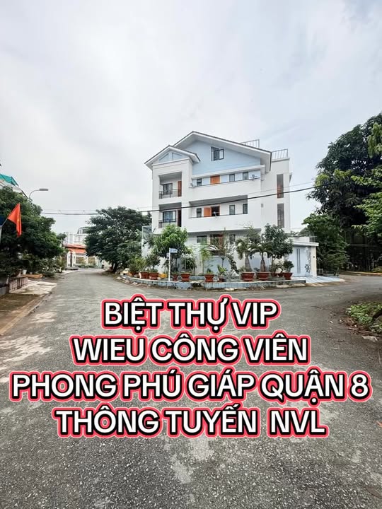 Biệt thự Wieu Công Viên Phong Phú Quận 7 136m² giá 15.5 tỷ - Sẵn sàng vào ở ngay!